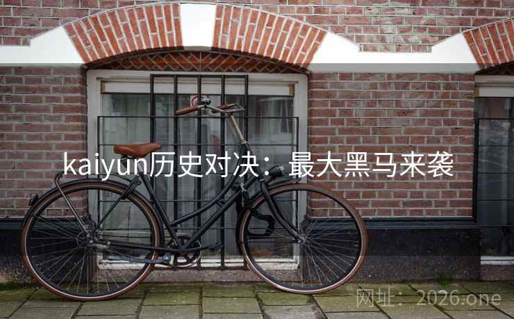 kaiyun历史对决：最大黑马来袭