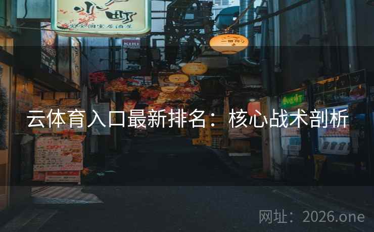 云体育入口最新排名：核心战术剖析