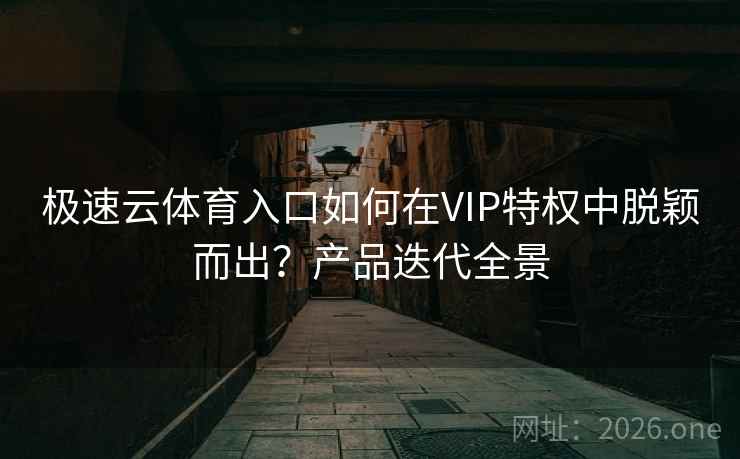 极速云体育入口如何在VIP特权中脱颖而出？产品迭代全景