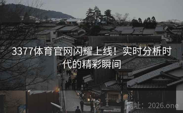 3377体育官网闪耀上线！实时分析时代的精彩瞬间